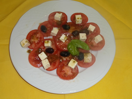 Ensalada con Pesto