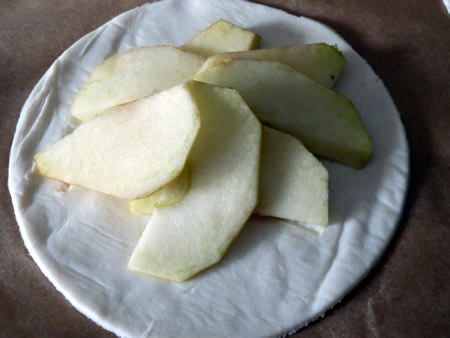 Hojaldre y manzana reineta