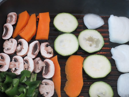 Verduras a la parrilla