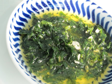 Salsa gremolata italiana