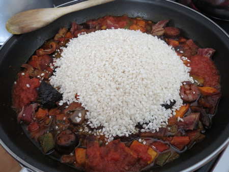 Sofrito de arroz