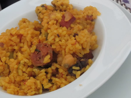 Arroz al horno