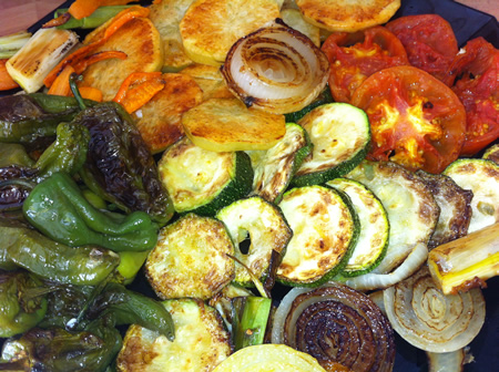 Parrillada de verduras