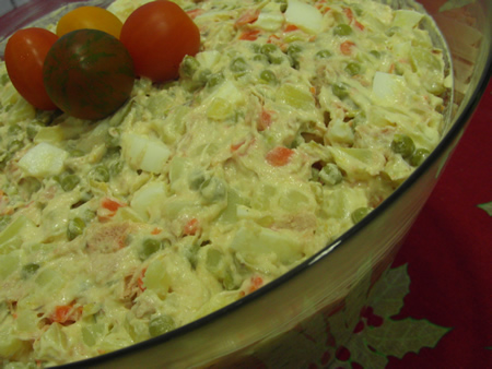 Ensaladilla rusa tradicional