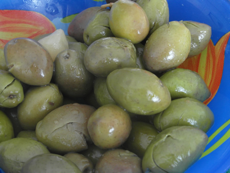 Aceitunas verdes