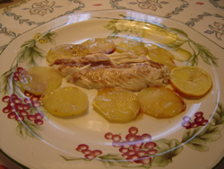 Dorada asada