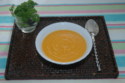 Crema dietética de calabaza