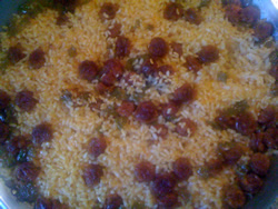 arroz con chistorra