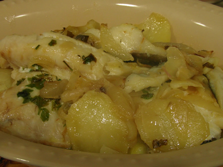 Bacalao al horno