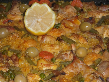 Paella campera