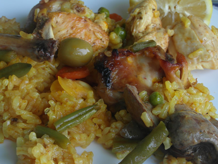 Arroz redondo de la huerta