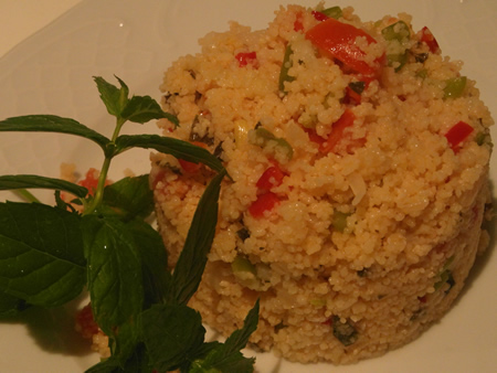 Ensalada con cous cous